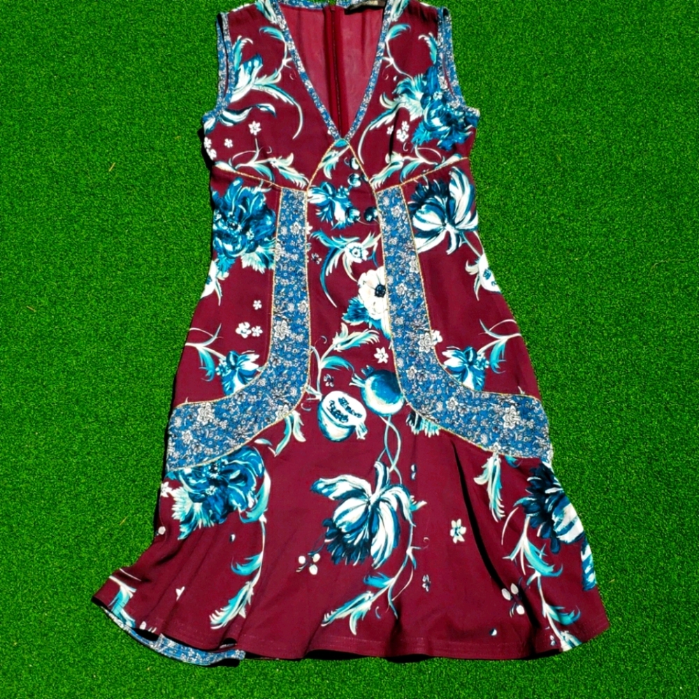 Roberto Cavalli Floral Sheath Dress